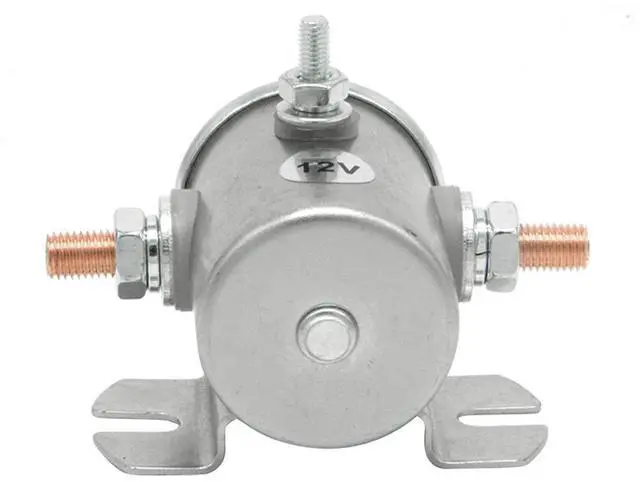Alt view image 6 of 7 - Continuous Duty Solenoid Relay 3 Terminal for Winch, Marine, Golf Cart SPST 12VDC Max 200A Replaces # 1114240, 1114241, 1114538, 97240-X, 70091714, 974-1215-10-16,934-1215-010-16