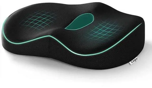 Alt view image 5 of 5 - Orthopedic Seat Cushion for Any Chair Comfort Doctor Recommended for Back Support Pain Relief Stress Solution for Sitting Posture Aid Ergonomic Memory Material Thoughtful Gift