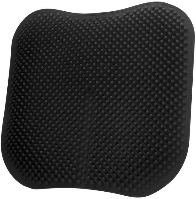 Main image of Ergonomic Silicone Seat Cushion, Black, Pain Relief Support for Office, Car, Wheelchair, Coccyx, Sciatica, Lumbar Support Breathability Seat Cushion