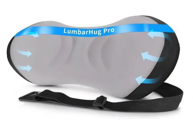 Main image of Lumbar Support Pillow for Office Chair - Lumbar Pillow for Car, Memory Foam Ergonomic Lumbar Support Pillow for Car Back Support for Office Chair Back Support Cushion