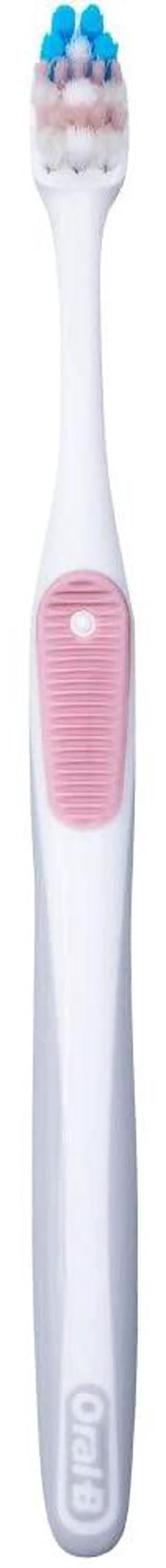 Alt view image 5 of 7 - Gum Care Extra Soft Toothbrush for Sensitive Teeth and Gums, Compact Small Head, (Colors Vary) - Pack of 3