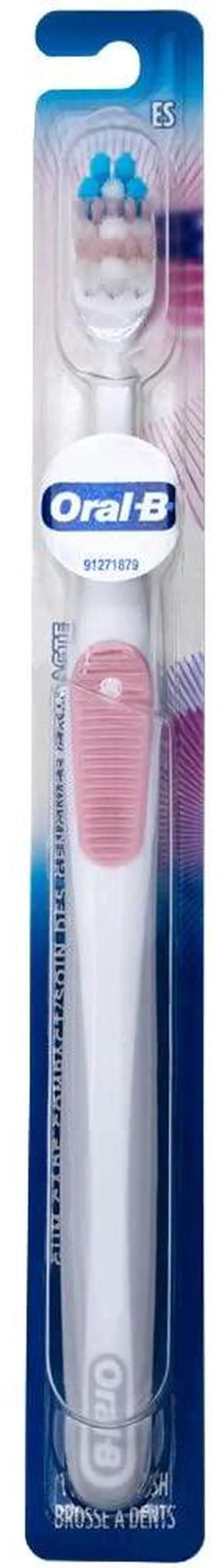 Alt view image 3 of 7 - Gum Care Extra Soft Toothbrush for Sensitive Teeth and Gums, Compact Small Head, (Colors Vary) - Pack of 3