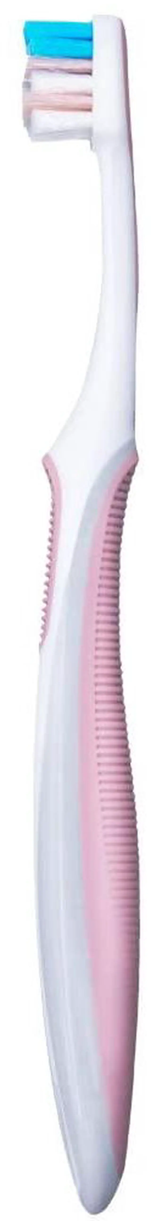 Alt view image 6 of 7 - Gum Care Extra Soft Toothbrush for Sensitive Teeth and Gums, Compact Small Head, (Colors Vary) - Pack of 3