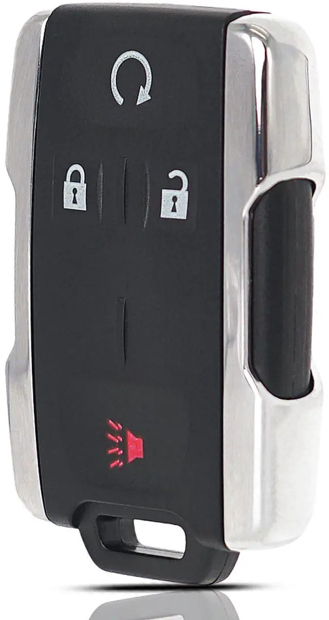 Alt view image 7 of 7 - Key Fob Shell Case Replacement for Chevy Colorado Silverado GMC Canyon Sierra 2014 2015 2016 2017 2018 2019 2020 2021 2022 2023 Keyless Entry Remote Control 4Buttons Cover M3N-32337100