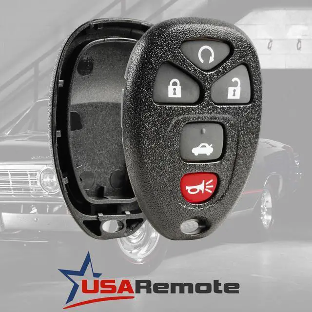Alt view image 2 of 6 - fits Part # 22733524 Shell Case & Pad Key Fob Keyless Entry Remote (No Electronics)