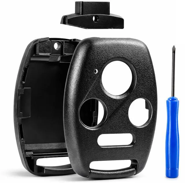Main image of Cutting NOT Required - Key Fob Keyless Entry Remote Shell Case & Pad fits Honda 2003-2012 Accord / 2006-2013 Civic EX / 2009-2015 Pilot /2005-2006 CR-V