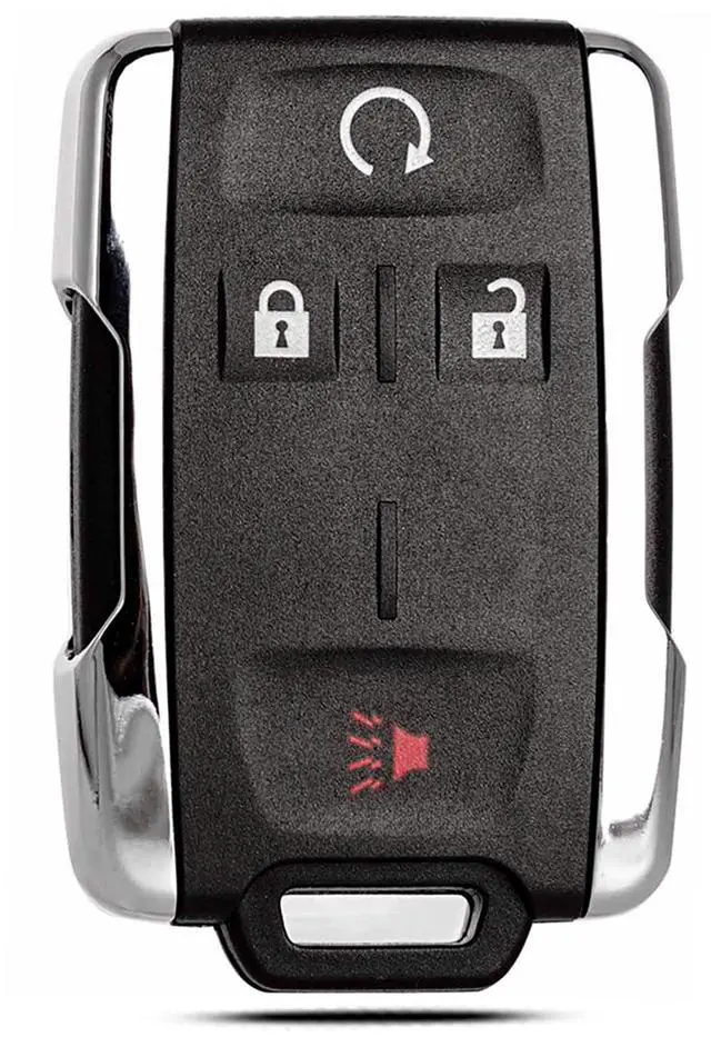 Main image of Key Fob Shell Case Replacement Fits for Chevy Silverado Colorado GMC Canyon Sierra 2014 2015 2016 2017 2018 2019 2020 2021 2022 2023 Keyless Entry Remote Control 4 Button Cover M3N-32337100
