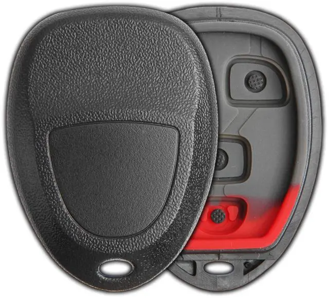 Alt view image 2 of 7 - Key Fob Cover Case Replacement for 2006 2007 2008 2009 2010 2011 2012 2013 2014 2015 2016 Buick Cadillac Chevrolet Chevy Remote Shell, 4-Button 15912859, No Programming Required