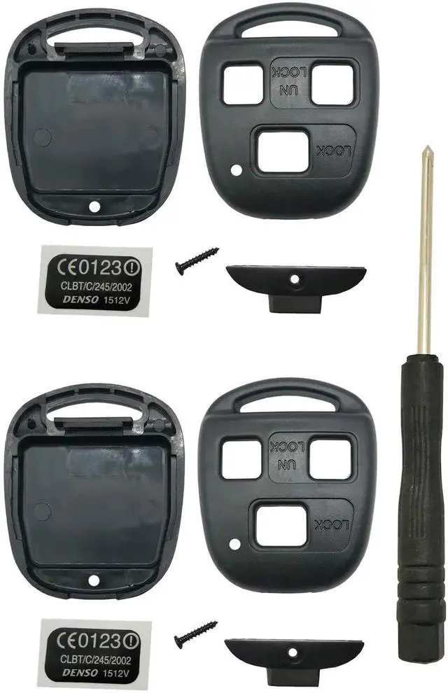 Main image of Keyless Entry Remote Control Key Replacement Key Fob Cover Shell Fits for Lexus ES300 ES330 GS300 GS400 GS430 GX470 IS300 is330 LS400 LS430 LX470 RX300 RX330 RX350 RX400h RX450h2 SC430 Key Fob