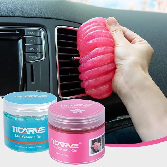Main image of 2Pack Cleaning Gel Car Putty Slime for Detailing Putty Detail Tools Car Interior Cleaner Automotive Cleaning Kits Keyboard Cleaner Blue Rose (320g/11.2oz)