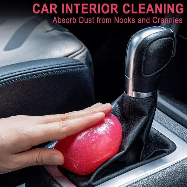 Alt view image 2 of 7 - 2Pack Cleaning Gel Car Putty Slime for Detailing Putty Detail Tools Car Interior Cleaner Automotive Cleaning Kits Keyboard Cleaner Blue Rose (320g/11.2oz)