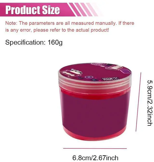 Alt view image 2 of 6 - 2PCS Car Cleaning Gel Detailing Putty, Reusable Auto Detailing Tools Car Slime Cleaner Dust Cleaning Gel for Vehicle Interior Air Vent, Keyboard Dust Remover Present for Men Women, 5.6oz(160g)