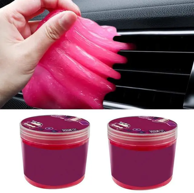 Main image of 2PCS Car Cleaning Gel Detailing Putty, Reusable Auto Detailing Tools Car Slime Cleaner Dust Cleaning Gel for Vehicle Interior Air Vent, Keyboard Dust Remover Present for Men Women, 5.6oz(160g)