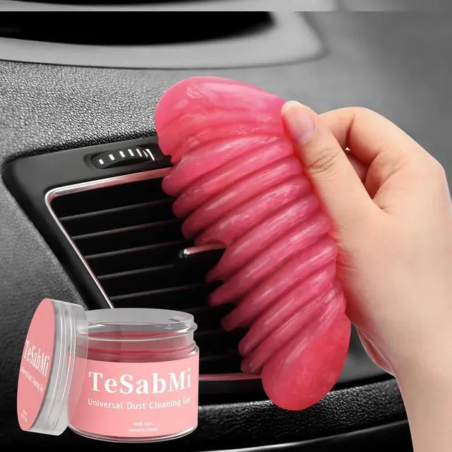Main image of Car Cleaning Gel Car Cleaning Putty Car Putty Car Interior Cleaner Car Slime Car Detailing Kit Car Accessories Gifts for Dad Men Him Women Stocking Stuffers Pink
