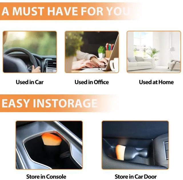 Alt view image 6 of 6 - Car Interior Detailing Brush Cleaning Kit, Soft Bristle Dusting Brush, Wire Brush Set, Car Cleaning Gel, Car Accessories Essentials Supplies Tools for Auto,Truck,SUV,RV6PCS