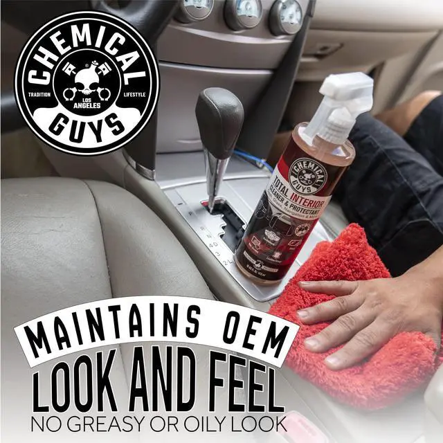 Alt view image 5 of 7 - Total Interior Cleaner & Protectant - Black Cherry, Car Cleaning Spray, Cleans and Protects Leather, Vinyl, Plastic, Rubber, and Glass, Safe for Trucks, SUVs, Jeeps, RVs & More - 16 oz