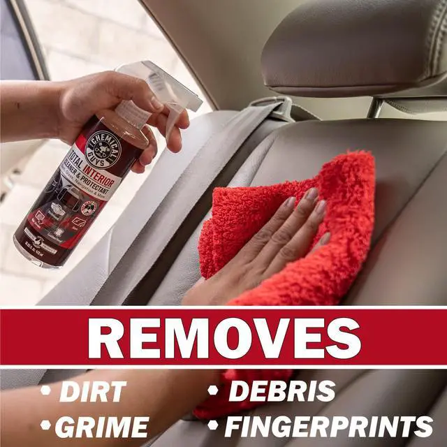 Alt view image 3 of 7 - Total Interior Cleaner & Protectant - Black Cherry, Car Cleaning Spray, Cleans and Protects Leather, Vinyl, Plastic, Rubber, and Glass, Safe for Trucks, SUVs, Jeeps, RVs & More - 16 oz
