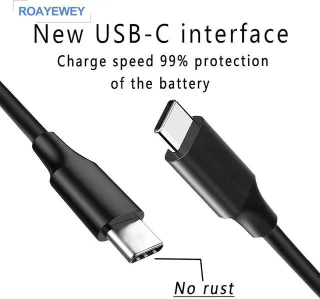 Alt view image 2 of 6 - USB Type C Replacement for 45W Chromebook Charger Compatible with HP Chromebook 14 X360 USB C Power Supply Adapter