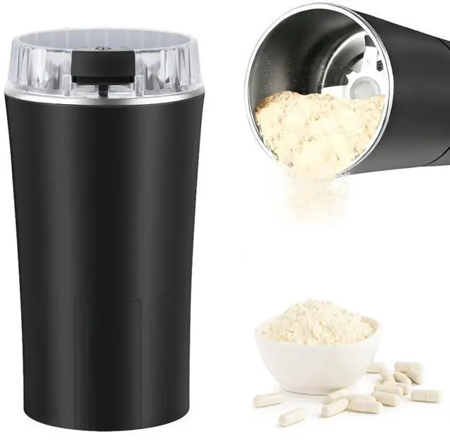 Main image of Electric Crusher Grinder - Fine Powder Automatic Grinder to Pulverize Multiple Small Large for Elderly & Pets - Portable Cordless Crusher