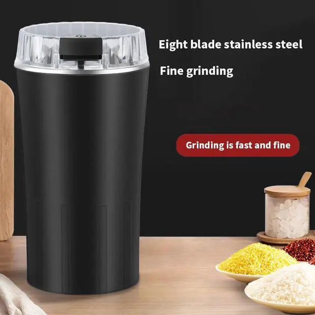 Alt view image 3 of 4 - Electric Crusher Grinder - Fine Powder Automatic Grinder to Pulverize Multiple Small Large for Elderly & Pets - Portable Cordless Crusher