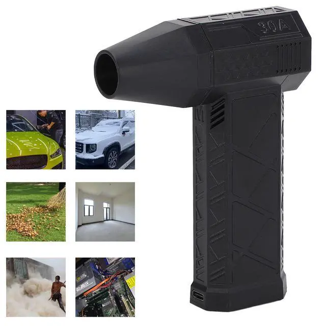 Alt view image 3 of 7 - Rechargeable Electric Air Duster 200W 130000RPM for Keyboard Camera Electronics Cleaning