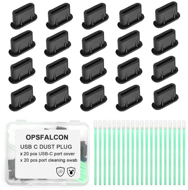 Main image of USB C Dust Plug Silicone USB C Anti Dust Port Cover Type C Charging Port Protectors Plug Compatible with iPhone 15 16 17 Pro Max Plus Samsung Galaxy Google Pixel and All USB Type C Ports
