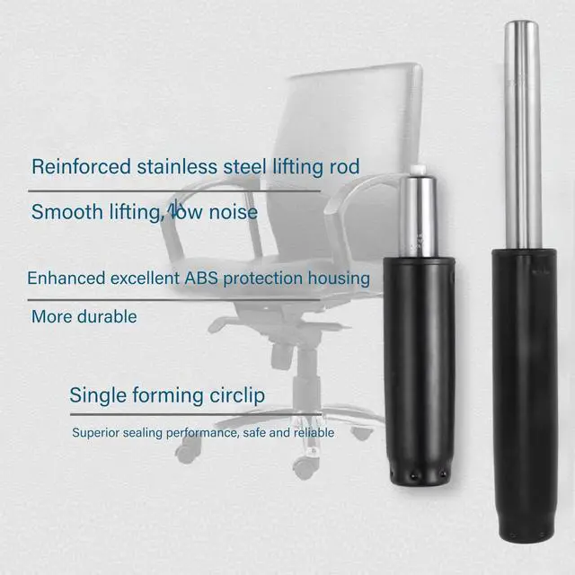 Alt view image 5 of 7 - Office Chair Cylinder Replacement, Heavy Duty Gas Cylinder Fits Most Chairs, Universal Size Fit All Highest End Class Hydraulic Pneumatic Piston, Universal