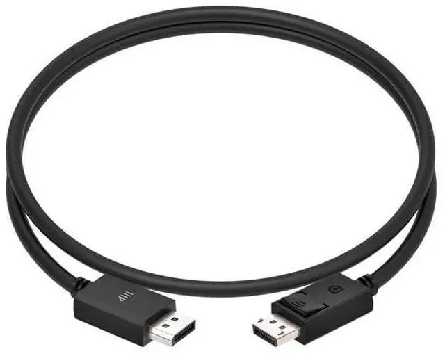 Alt view image 2 of 6 - DisplayPort 2.1 Cable 80Gbps 8K HDR 4K240Hz Ultra High-Speed 3ft Black