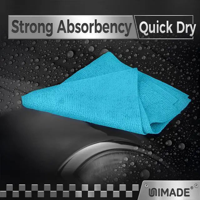 Alt view image 5 of 7 - Microfiber Cleaning Cloth, 24 Pack Reusable Microfiber Towels for Cars Lint Free Cleaning Shop Towel Rags for Home Kitchen Automotive Bar Mechanic Restaurant Garage, 11"x 12", Multicolor