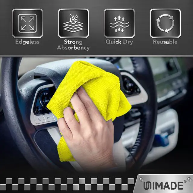 Alt view image 6 of 7 - Microfiber Cleaning Cloth, 24 Pack Reusable Microfiber Towels for Cars Lint Free Cleaning Shop Towel Rags for Home Kitchen Automotive Bar Mechanic Restaurant Garage, 11"x 12", Multicolor