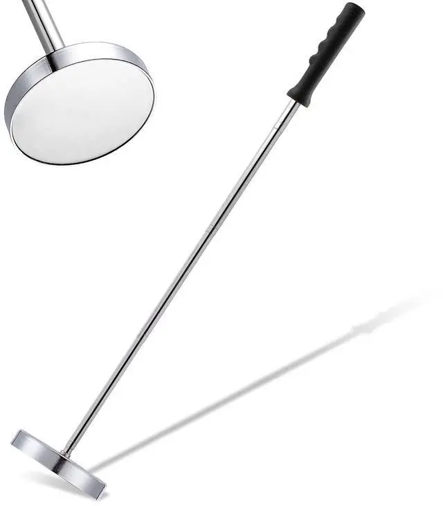 Main image of 35 LB Magnetic Sweeper Telescoping Pick-up Tool, Upgraded Pole Magnet Stick, Pickup Nails, Screws, and Metal, Screws Parts Finder, Black Handle