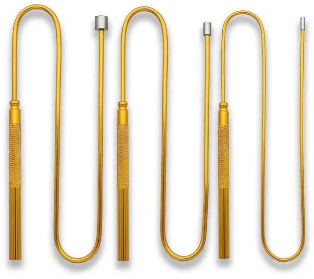Main image of Flexible Magnetic Pickup Tool Set,3 Pack, 4mm Magnet,7mm Magnet Magnet Stick, 26" Bendable Extension Magnetic Pickup 0.5lb, 2lb, 5lb