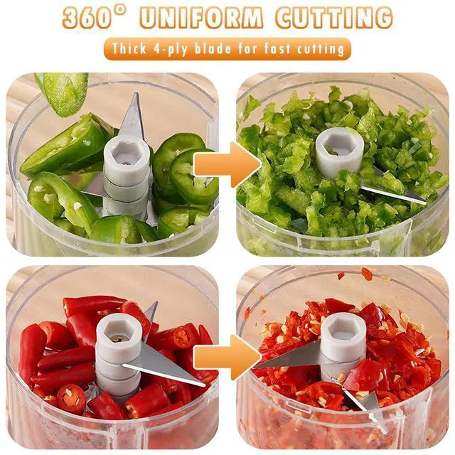 Alt view image 4 of 7 - Manual Garlic Crusher - Dishwasher Safe Stainless Steel Mincer for Garlic, Ginger & Vegetables with Wheel Design