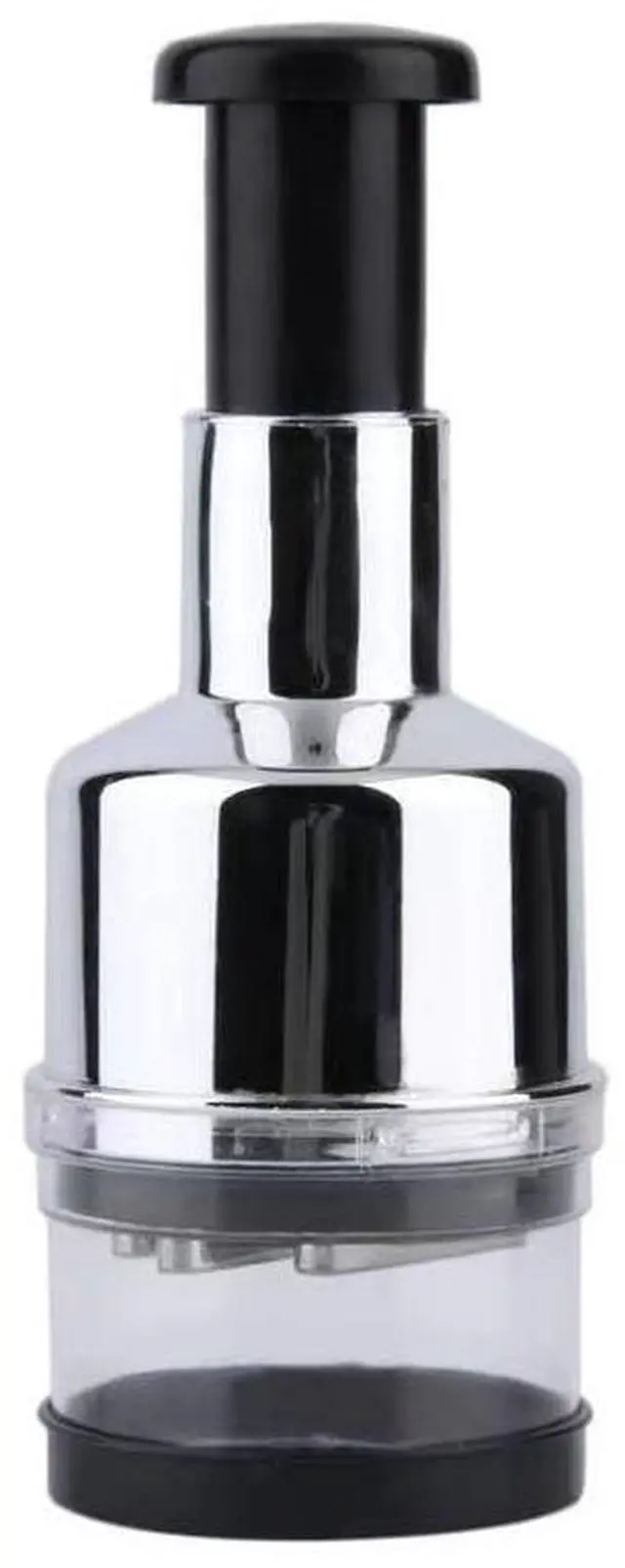 Main image of Stainless Steel Garlic Press 3-in-1 Crusher Mincer Chopper Kitchen Tool