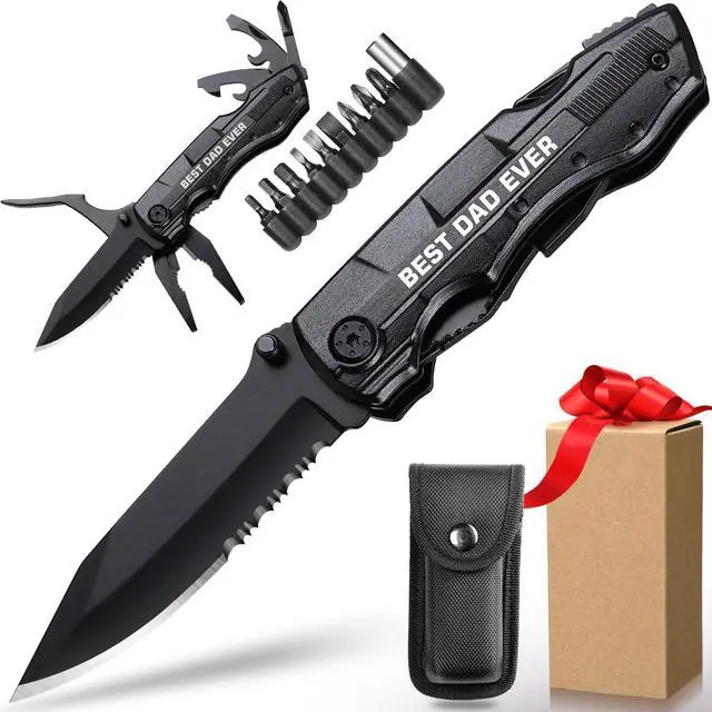 Main image of Dad Gifts from Daughter Son, BEST DAD EVER Multitool Knife, Dad Gifts for Christmas, Best Dad Gifts, Dad Birthday Gift, Gifts Idea for Dad, Fathers Day