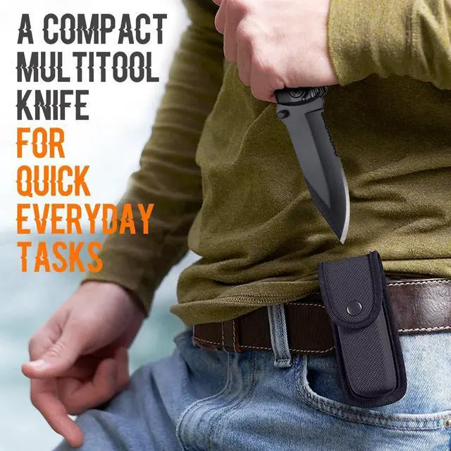 Alt view image 6 of 7 - Grandpa Gifts, "BEST GRANDPA EVER" Multitool Knife, Stocking Stuffers for Grandpas, Grandpas Christmas Birthday Gifts Idea for Grandfather, Grandpa Fathers Day Gift, Grandpas Gift
