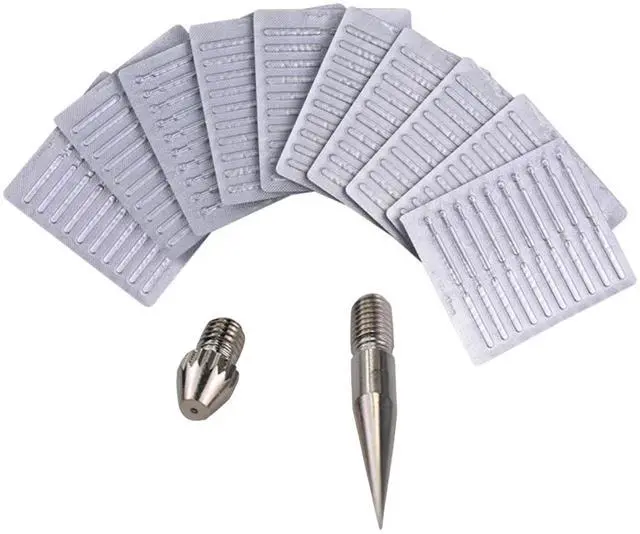 Main image of 100pcs Disposable Pimple Needles- Acne Needles, Blackhead & Blemish Remover Tools, Pimple Popper Tools Parts for Face & Body, Professional Stainless Steel Acne Removal Kit