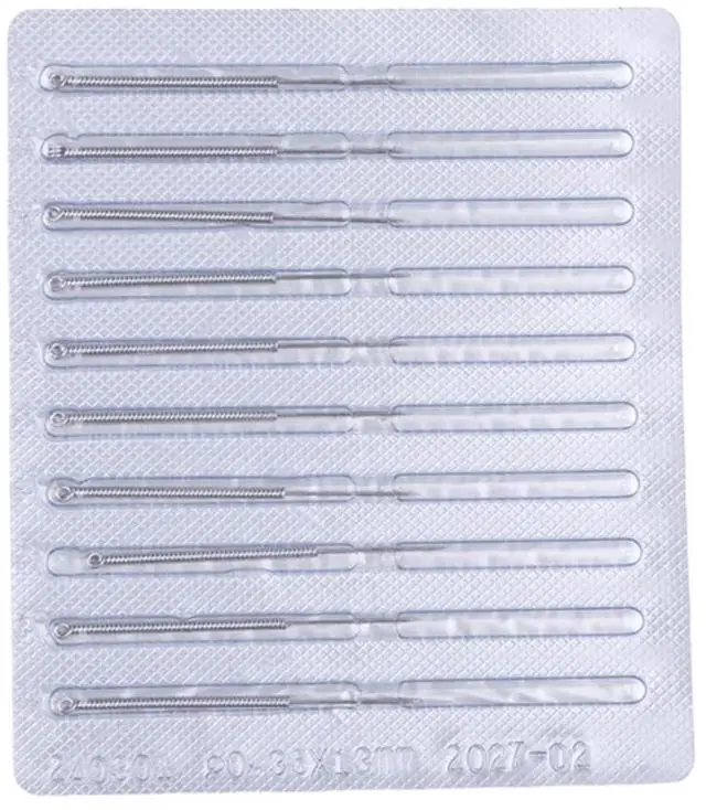 Alt view image 5 of 7 - 100pcs Disposable Pimple Needles- Acne Needles, Blackhead & Blemish Remover Tools, Pimple Popper Tools Parts for Face & Body, Professional Stainless Steel Acne Removal Kit