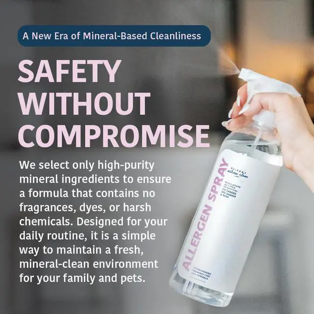 Alt view image 6 of 7 - Allergen Spray, Pets, Dust Allergies & More, Air & Surface, Just Add Water, Bottle, Over 33oz