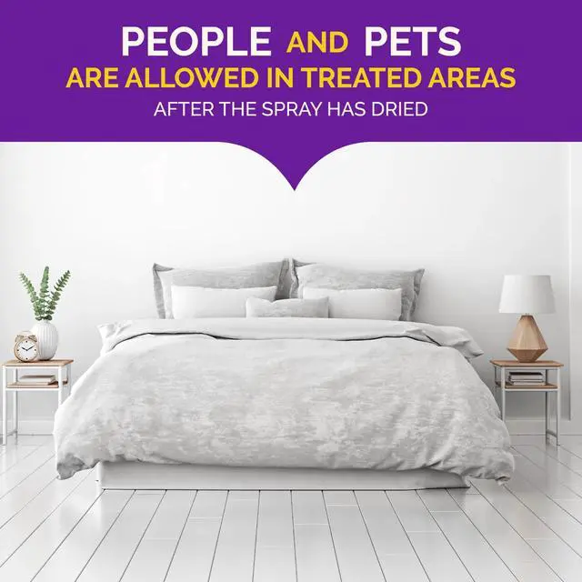 Alt view image 5 of 7 - Ready-to-Use Bed Bug Killer Spray, Kills Bed Bugs and Bed Bug Eggs, Kills Fleas and Dust Mites, 32 Ounce