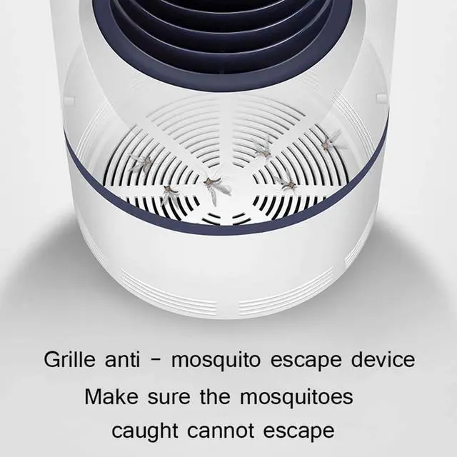 Alt view image 5 of 6 - Bug Zapper Indoor, USB Mosquito Zapper Indoor, UV Light Mosquito Lamp Traps Mosquitoes, Flying, Insects,Msquito Killer for Home, Office, Bedroom, Kitchen