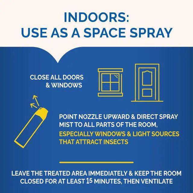 Alt view image 3 of 7 - Flying Insect Killer, 15 Ounces, Aerosol Kills Houseflies, Mosquitoes and Flying Insects Indoors and Outdoors, Clean Fresh Scent, 3 Pack,45 Ounce