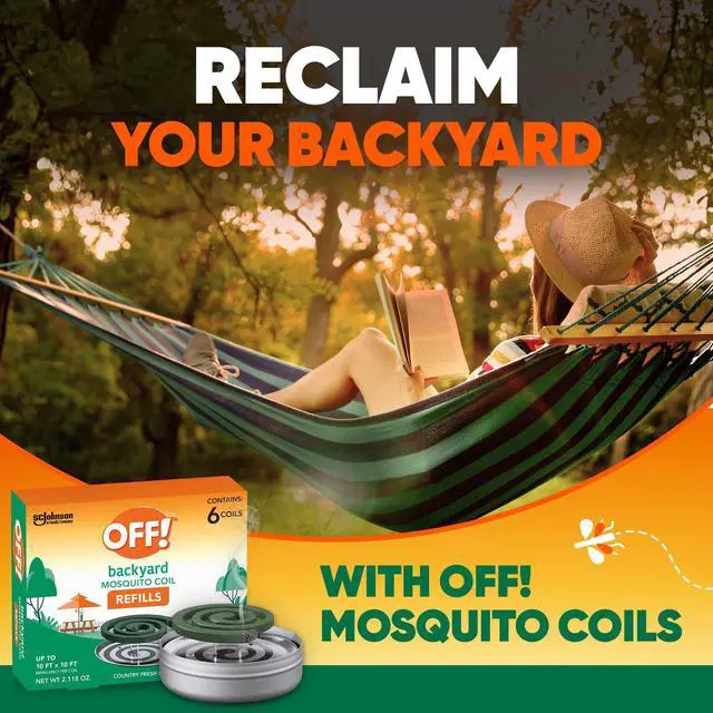 Alt view image 2 of 7 - Backyard Mosquito Repellent Coil Refills, Perfect for Outdoor Patios Country Fresh Scent, 6 Count (Pack of 1)