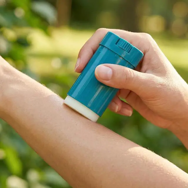 Alt view image 3 of 7 - Mosquito Repellent Stick for Adults & Kids - 5 Hours of Natural, DEET-Free Protection, Non-GMO Verified, with Organically Grown Ingredients & Essential Oils, Easy to Use Travel Stick