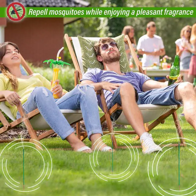 Alt view image 2 of 6 - Mosquito Repellent Incense Sticks 50 Pieces per Box, for Patio/Natural Ingredients Citronella Oil/Lemongrass Oil/Made Natural Based Essential - DEET Free - Mosquito Repellent Outdoor
