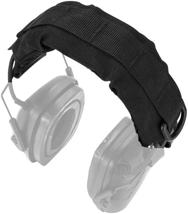 Main image of HC01 Headset Cover Tactical Advanced Earmuffs Modular Cover Fit for 3M WorkTunes Peltor Howard Leight Impact Walkers Razor - Black