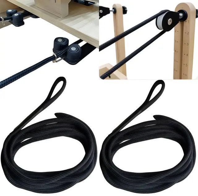 Main image of 2 PCS Pilates Reformer Pull Rope Parts, Pilates core machine pull ropes, Suitable for Home Studio use of Yoga Fitness Equipment, Pilates core Bed Accessory Strap