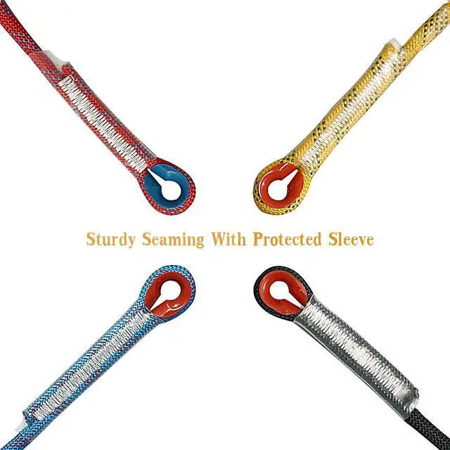 Alt view image 5 of 7 - Outdoor 10mm 49ft Static Utility Rope, Heavy Duty Polyester Rope for Pulling, Rigging, Tree Work & Hunting, Gym Fitness, 2000LB Tensile Strength, Blue