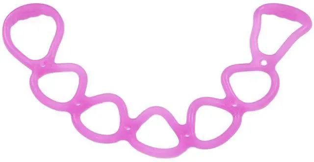 Alt view image 2 of 7 - Workout Bands, Workout Bands Dance Stretch Band Home Gym Multifunctional Yoga Shaping Workout Fitness Elastic Pull Rope 7 Hole Band