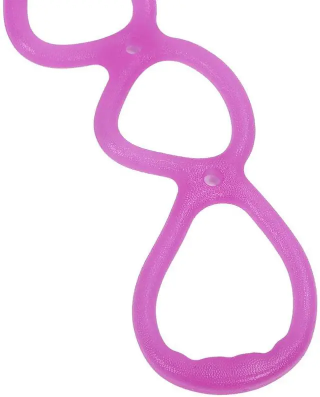 Alt view image 4 of 7 - Workout Bands, Workout Bands Dance Stretch Band Home Gym Multifunctional Yoga Shaping Workout Fitness Elastic Pull Rope 7 Hole Band